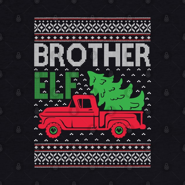 Brother Elf ugly Christmas sweate by MZeeDesigns